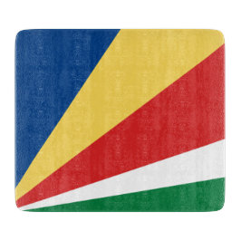 Fahne der Seychellen Schneidebrett
