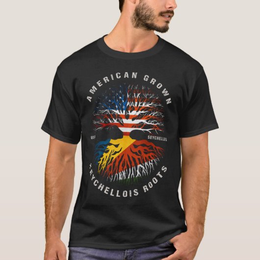 Fahne der Seychellen T-Shirt (Vorderseite)