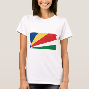 Fahne der Seychellen T-Shirt