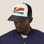 Fahne der Seychellen Truckerkappe (Beispiel)