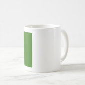 Fahne der Tasse des grünen Gebirgskaffees (VorderseiteRechts)