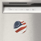 Fahne der US-Revolution Magnet (In Situ (Geschirrspüler))
