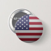 Fahne der Vereinigten Staaten von Amerika Button (Vorne & Hinten)