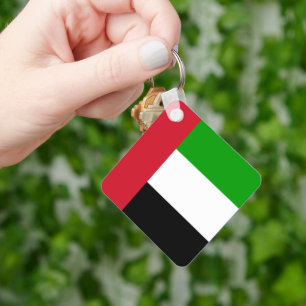 Fahne der vereinten Araber-Emirate Schlüsselanhäng Schlüsselanhänger