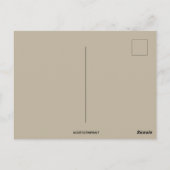 Fahne der Vintagen Freiheit Postkarte (Rückseite)