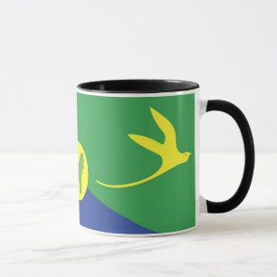 Fahne der Weihnachtsinsel-Tasse Tasse