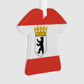 Fahne des Berliner Ornaments Ornament (Vorderseite)