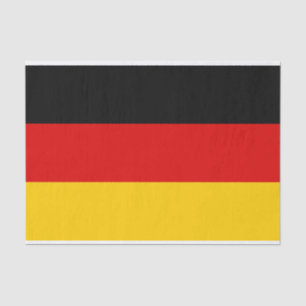 Fahne des deutschen Gewebepapiers Seidenpapier