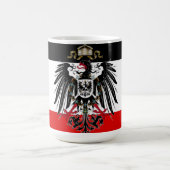 Fahne des Deutschen Reiches Kaffeetasse (Mittel)