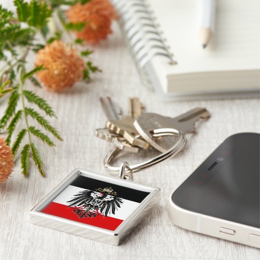 Fahne des Deutschen Reiches Schlüsselanhänger (Seite)