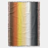 Fahne des Gay Bären - farbenfrohe Bärenflagge Decke (Vorderseite Vertikal)