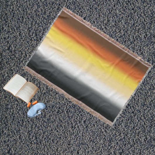 Fahne des Gay Bären - farbenfrohe Bärenflagge Decke