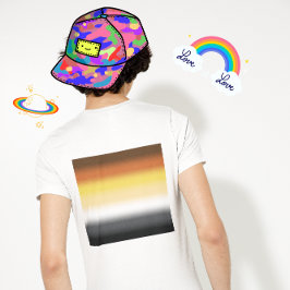 Fahne des Gay Bären - farbenfrohe Bärenflagge T-Shirt