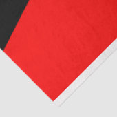 Fahne des libertären Sozialismus Seidenpapier (Ausschnitt)