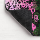 Fahne des Niedlichen floralen Allromantischen Retr Mousepad (Ecke)