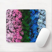 Fahne des Niedlichen floralen Allromantischen Retr Mousepad (Mit Mouse)