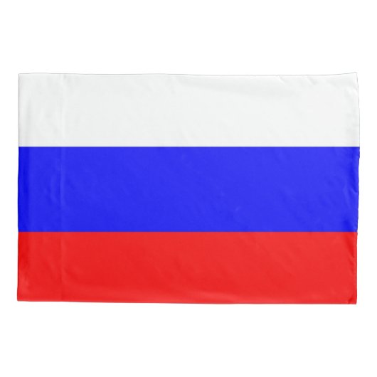 Fahne des Patriotischen Single Pillowcase in Russl Kissenbezug (Rückseite)