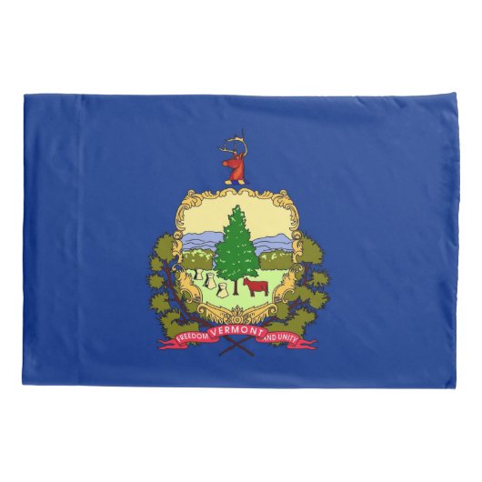 Fahne des Patriotischen Single Pillowcase von Verm Kissenbezug (Rückseite)