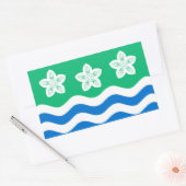 Fahne des rechteckigen Aufklebers Cumberland Rechteckiger Aufkleber (Umschlag)