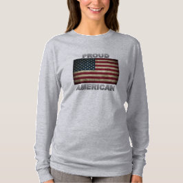Fahne des stolzen AMERIKANISCHEN T-Shirt