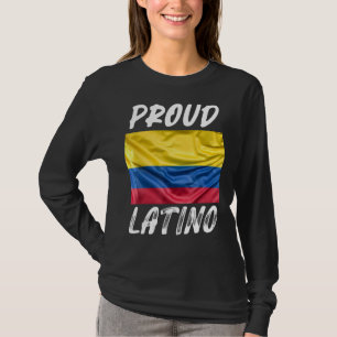 Fahne des Stolzes Latino Hispanic Heritage Monat K T-Shirt