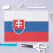 Fahne des Tissue Paper der Slowakei Seidenpapier (Handwerk)