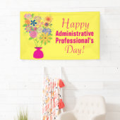 Fahne des Verwaltungsfachmannes Tages Banner (Insitu)