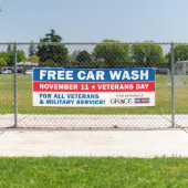 Fahne des Vinyl2.5x8' Banner (Insitu)