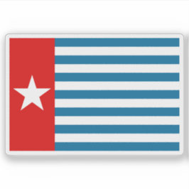 Fahne des westpapuanischen Volkes, Papua Neue Guin Aufkleber