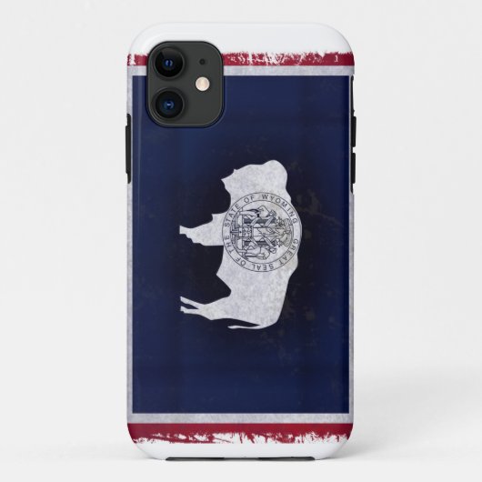Fahne des Wyoming Case-Mate iPhone Hülle (Rückseite)