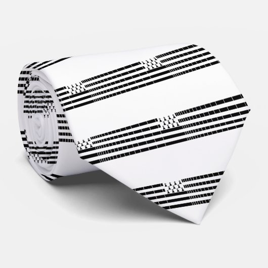 Fahne die Bretagne Krawatte (Gerollt)