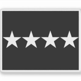 Fahne einer Allgemeinen Weltraumtruppe der Vereint Aufkleber