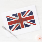 FAHNE ENGLANDS RECHTECKIGER AUFKLEBER (Umschlag)