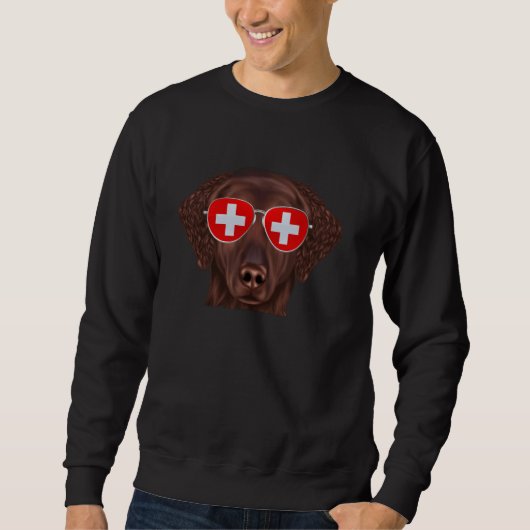 Fahne Fahne Sungla, geschmolzen Sweatshirt (Vorderseite)