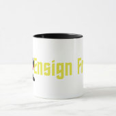 Fahne Fraidy Weckerrighty-Tasse in 6 Farben! Tasse (Zentrum)