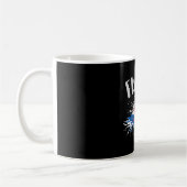 Fahne "France Soccer Ball Grunge" Kaffeetasse (Links)