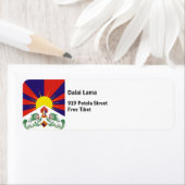 Fahne "Free Tibet" (Insitu)