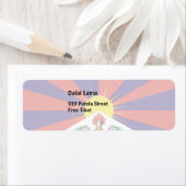 Fahne "Free Tibet" (Insitu)