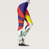 Fahne "Free Tibet" Leggings (Rechts)