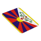 Fahne "Free Tibet" Magnet (Rechte Seite)