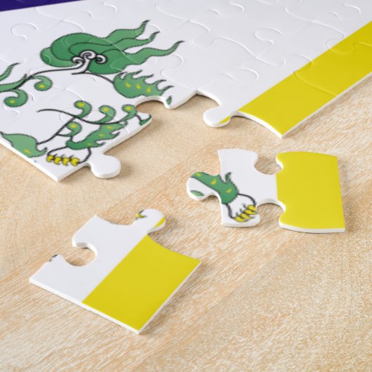 Fahne "Free Tibet" Puzzle (Seite)