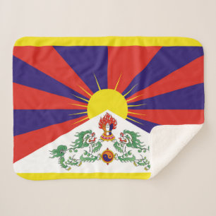 Fahne "Free Tibet" Sherpadecke
