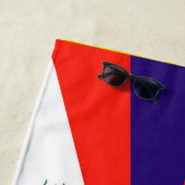 Fahne "Free Tibet" Strandtuch (Beispiel)