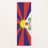 Fahne "Free Tibet" Yogamatte (Vorderseite)