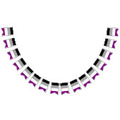 Fahne für Asexualität Wimpelkette (Alle)