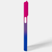Fahne für Bisexual-Stolz - farbenfrohe Bi-Flagge Case-Mate iPhone Hülle (Rückseite / Rechts)