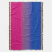 Fahne für Bisexual-Stolz - farbenfrohe Bi-Flagge Decke (Vorderseite Vertikal)