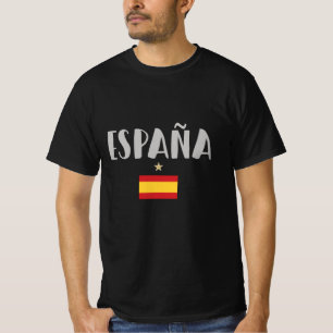 Fahne für das Shirt "Spanien Fußball"