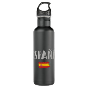 Fahne für das Shirt "Spanien Fußball" Edelstahlflasche