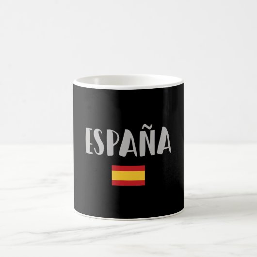 Fahne für das Shirt "Spanien Fußball" Kaffeetasse (Mittel)